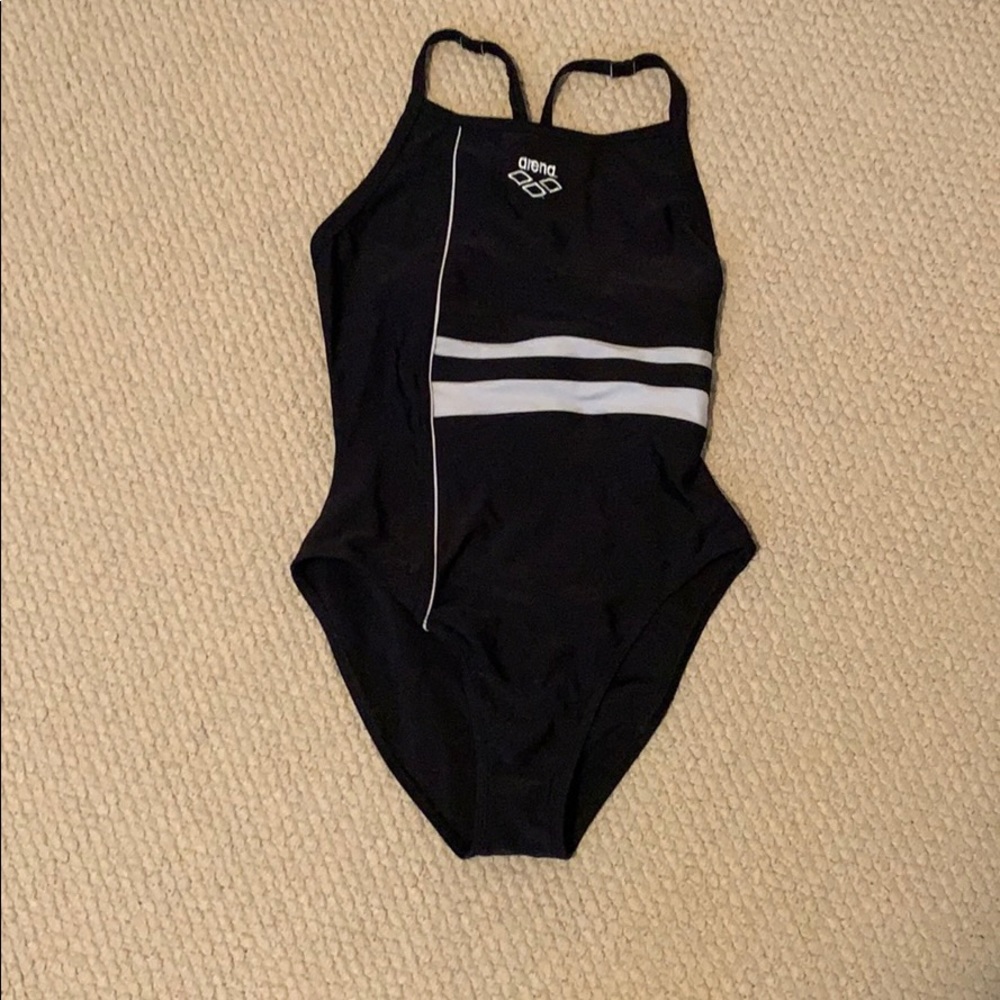 Kids black bathing suit